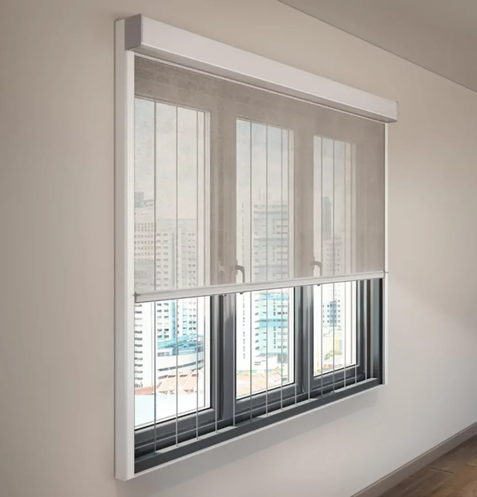 Interior Blinds - Features - Invisible Grilles Installation Methods