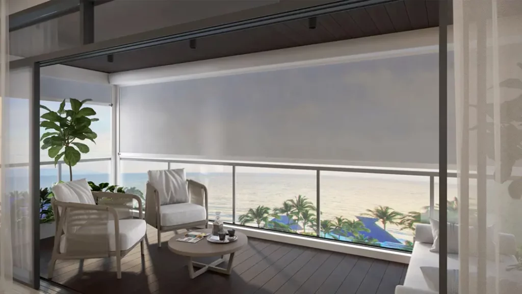 Ziptrak® Outdoor Blinds for Balconies