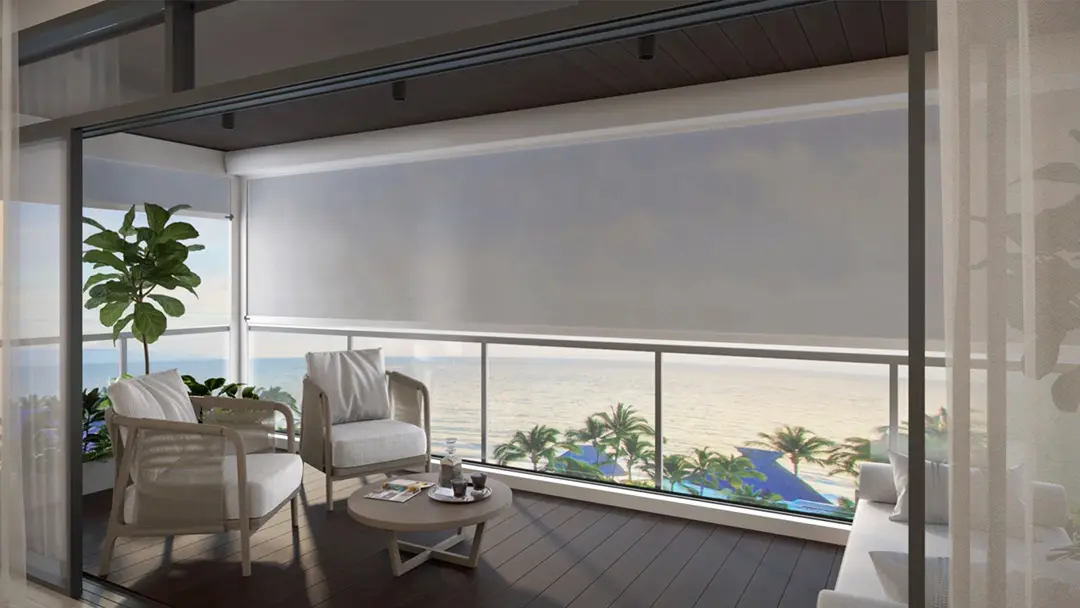Ziptrak® Outdoor Blinds for Balconies